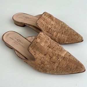 Brenda Zaro cork slides size 41